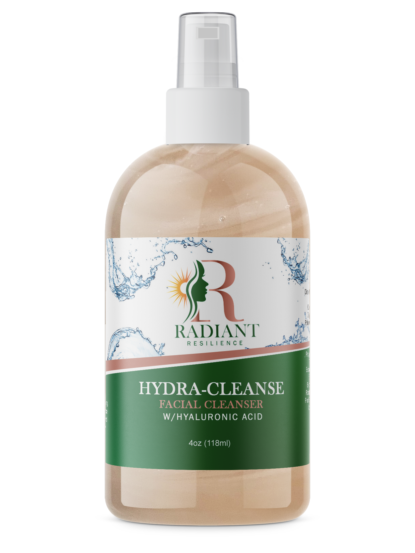 Hydra-Cleanse Facial Cleanser with Hyaluronic Acid
